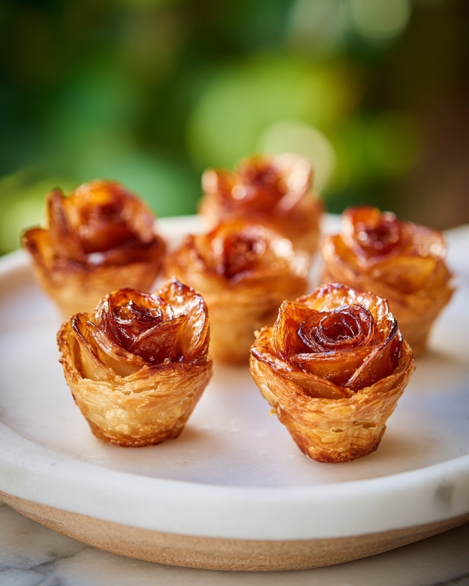 Peach Pie Cruffins Recipe - Recipe Image