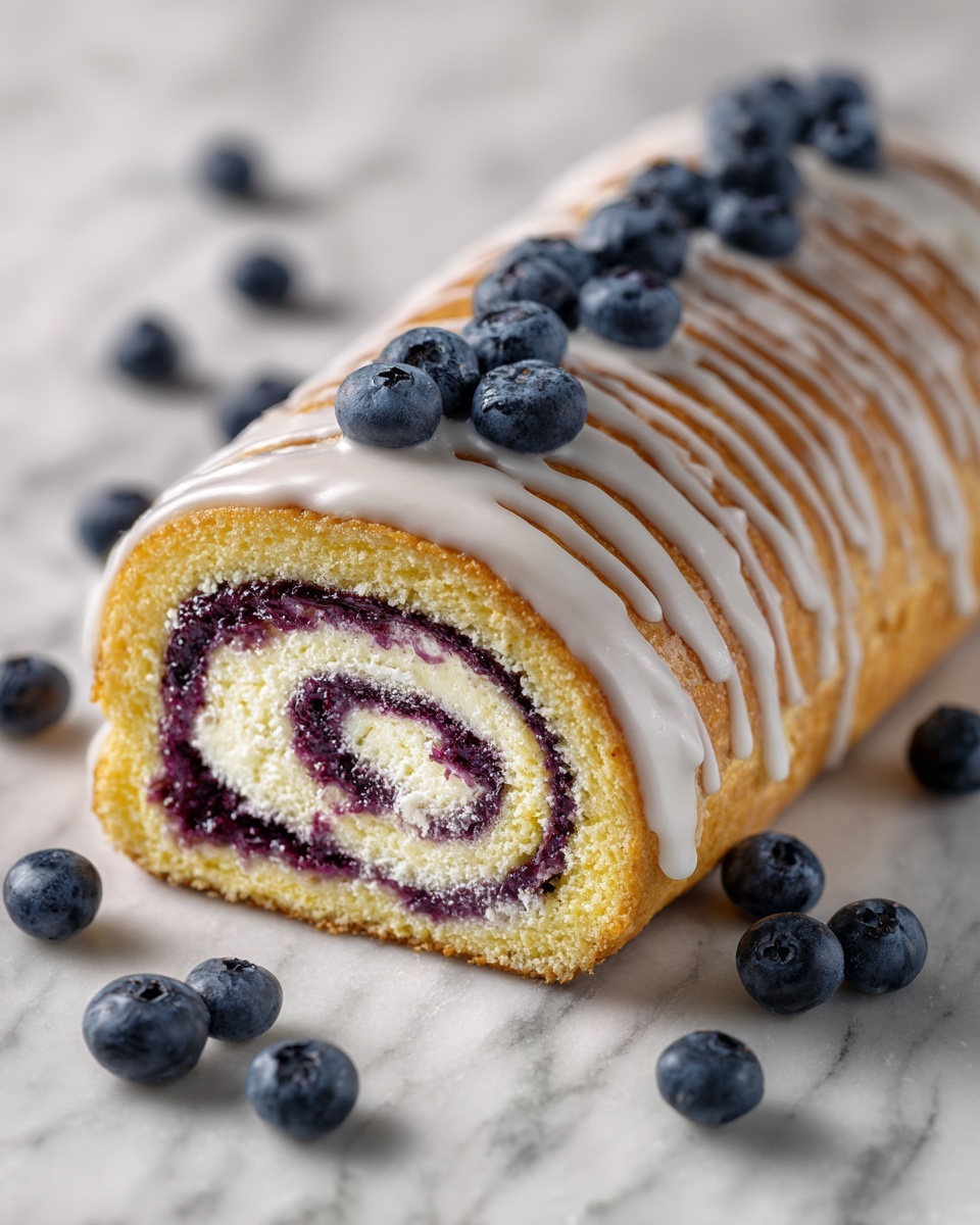 Homemade Blueberry Sweet Rolls Recipe - Recipe Image