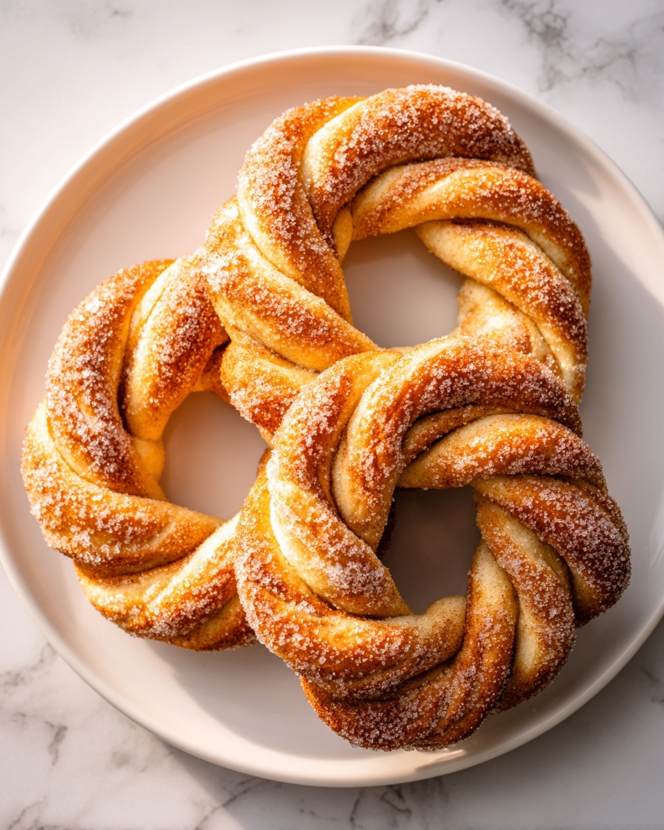 Cinnamon Sugar Soft Pretzels Recipe - Recipe Image