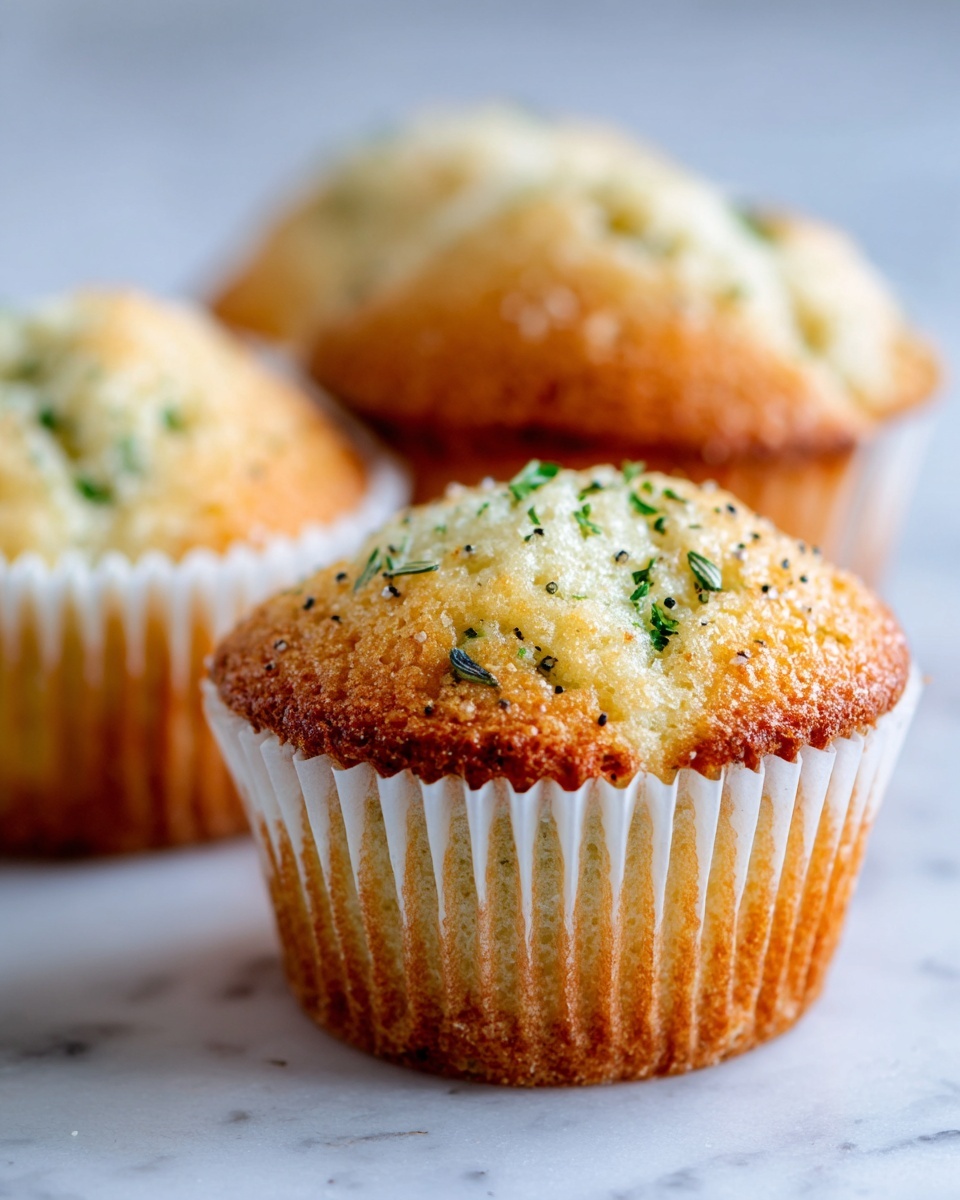Lemon Poppyseed Zucchini Muffins Recipe - Recipe Image