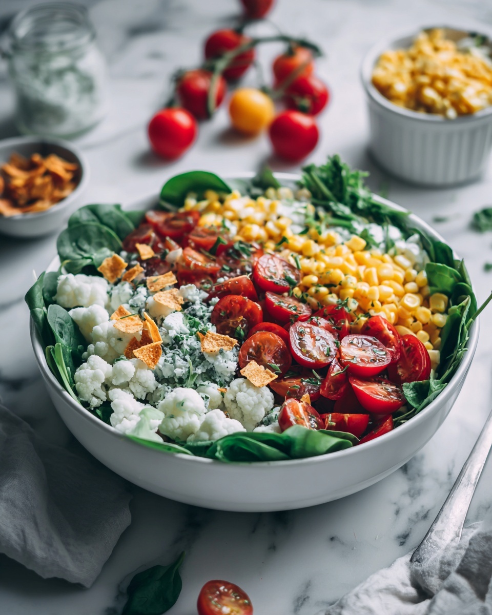 Ranch Cauliflower Salad Recipe - Recipe Image