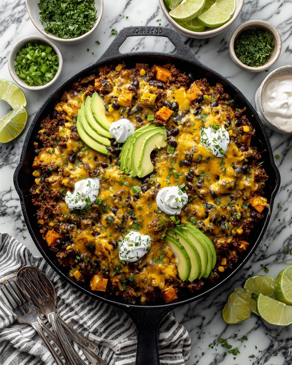 Beef Zucchini Skillet Recipe - Recipe Image