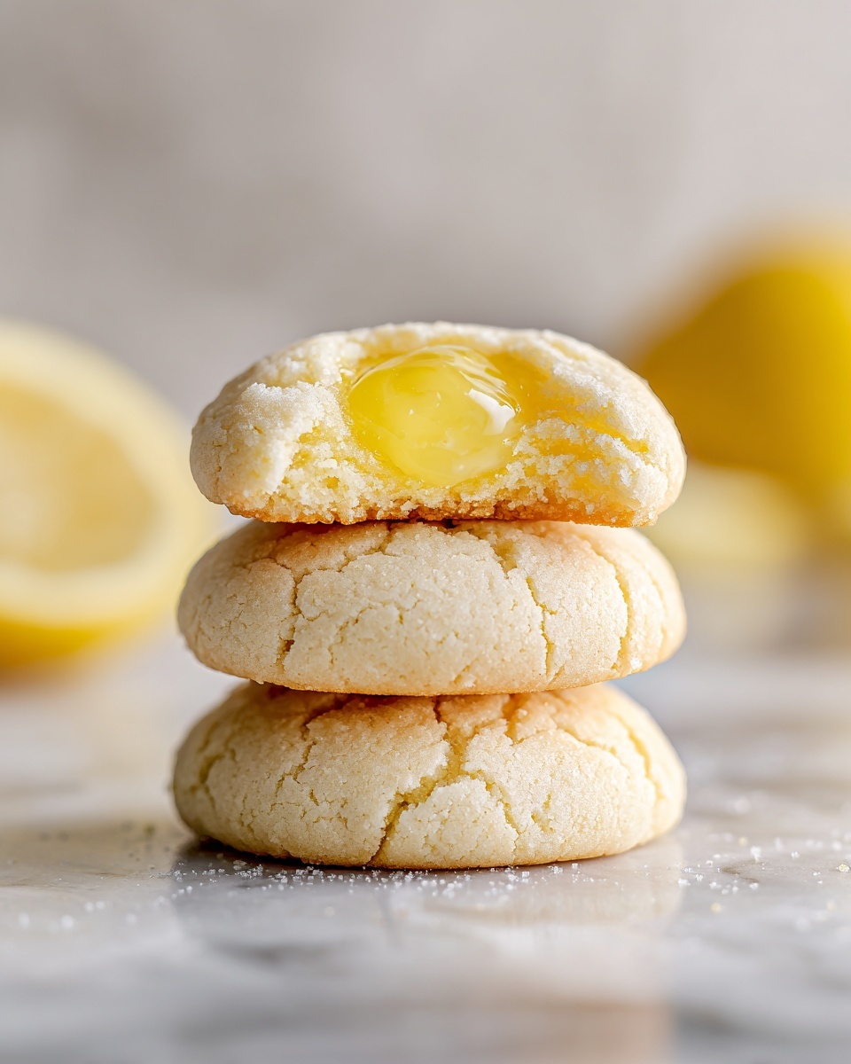 Lemon Curd Cookies Recipe - Recipe Image