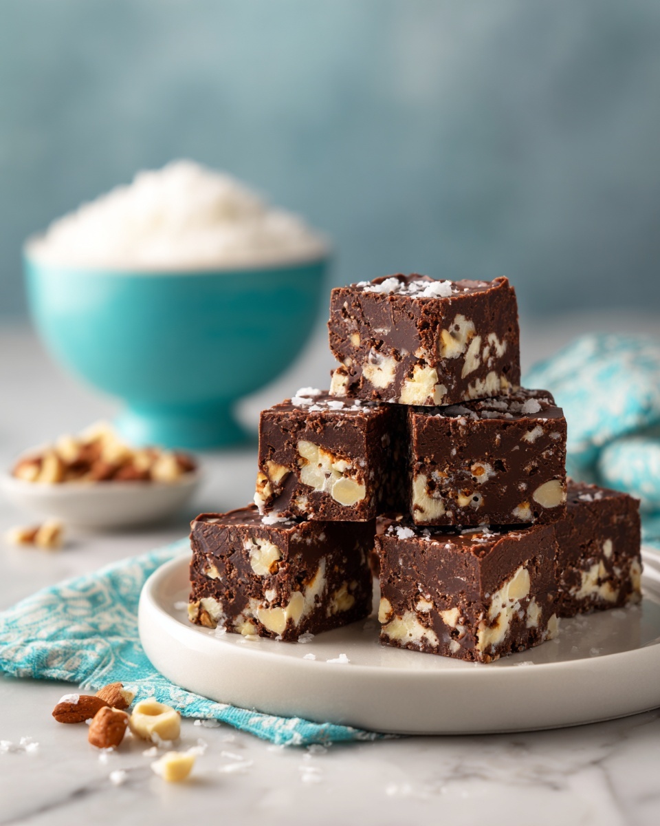 German Chocolate Fudge Recipe - Recipe Image
