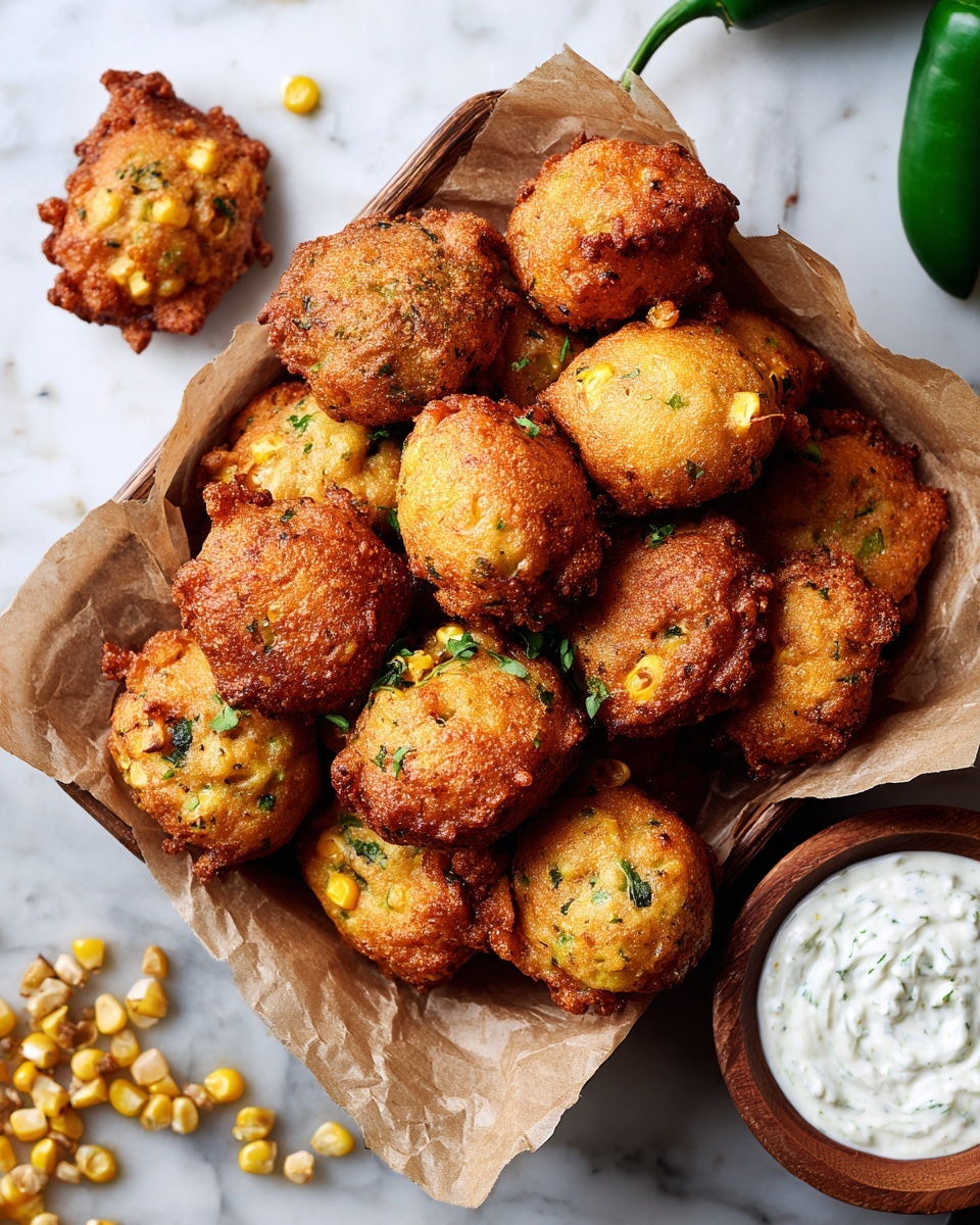 Jalapeño Corn Nuggets Recipe - Recipe Image