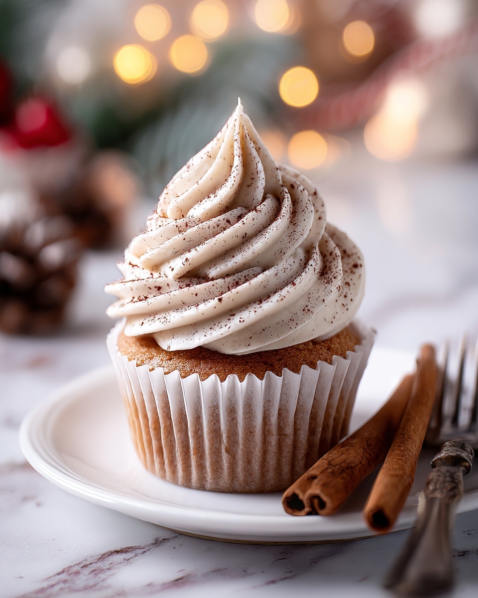 Eggnog Cupcakes Recipe - Recipe Image