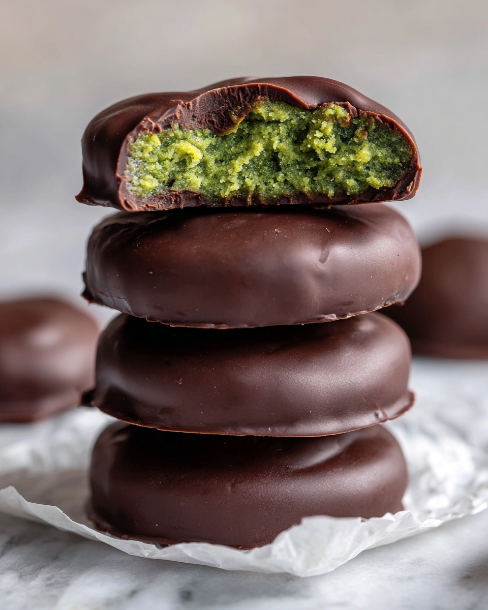 Chocolate Covered Mint Patties Recipe - Recipe Image
