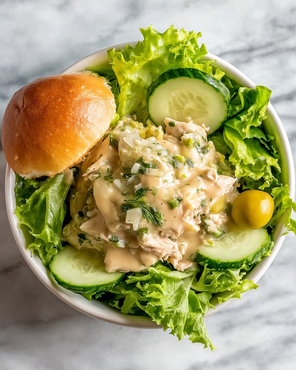 Dill Pickle Chicken Salad Recipe - Recipe Image