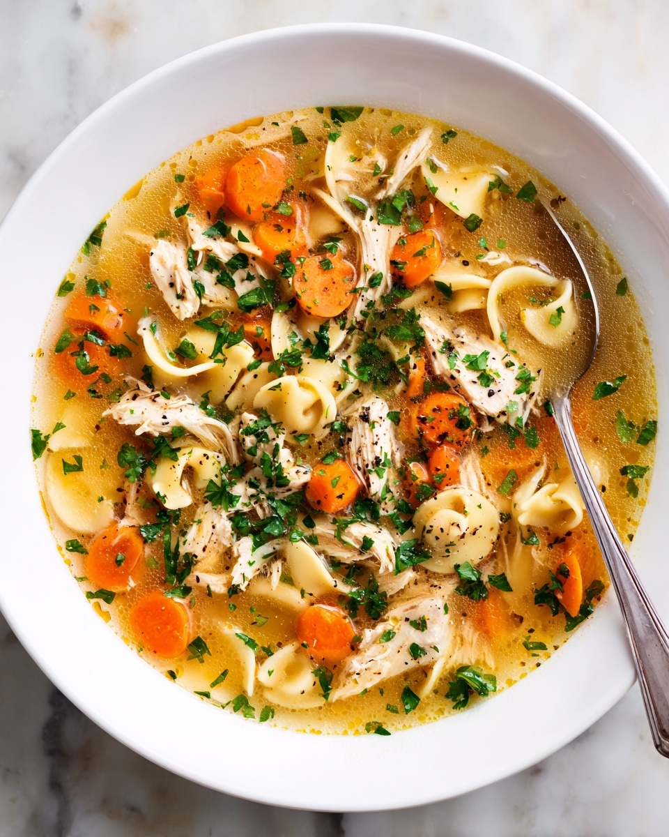 Cozy Chicken Pastina Soup for Cold Days Recipe - Recipe Image