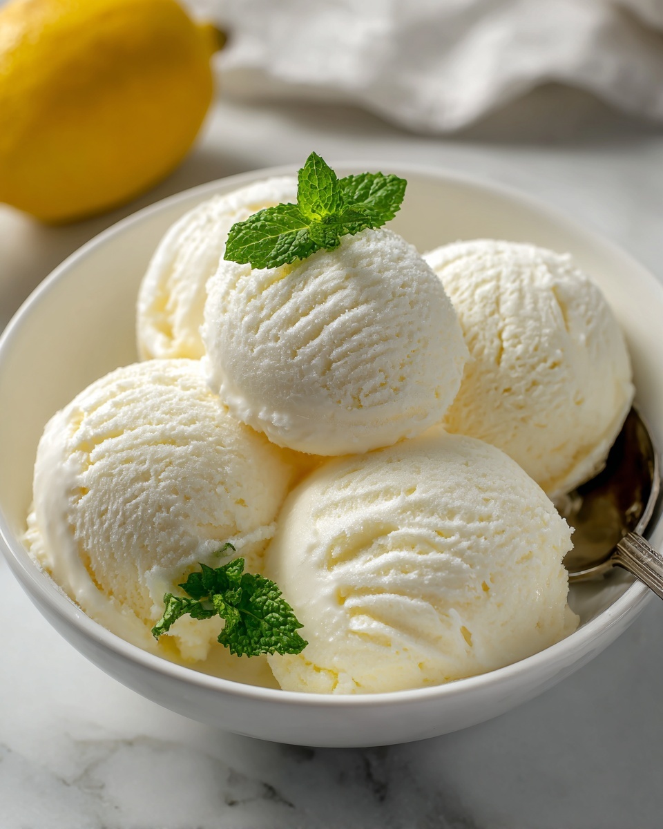 Lemon Sorbet Recipe - Recipe Image