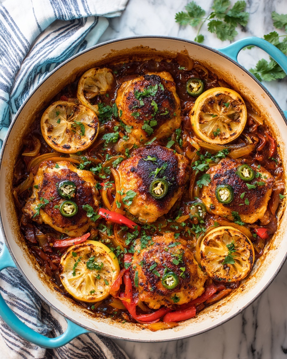 Red Pepper Lemon Chicken Recipe - Recipe Image