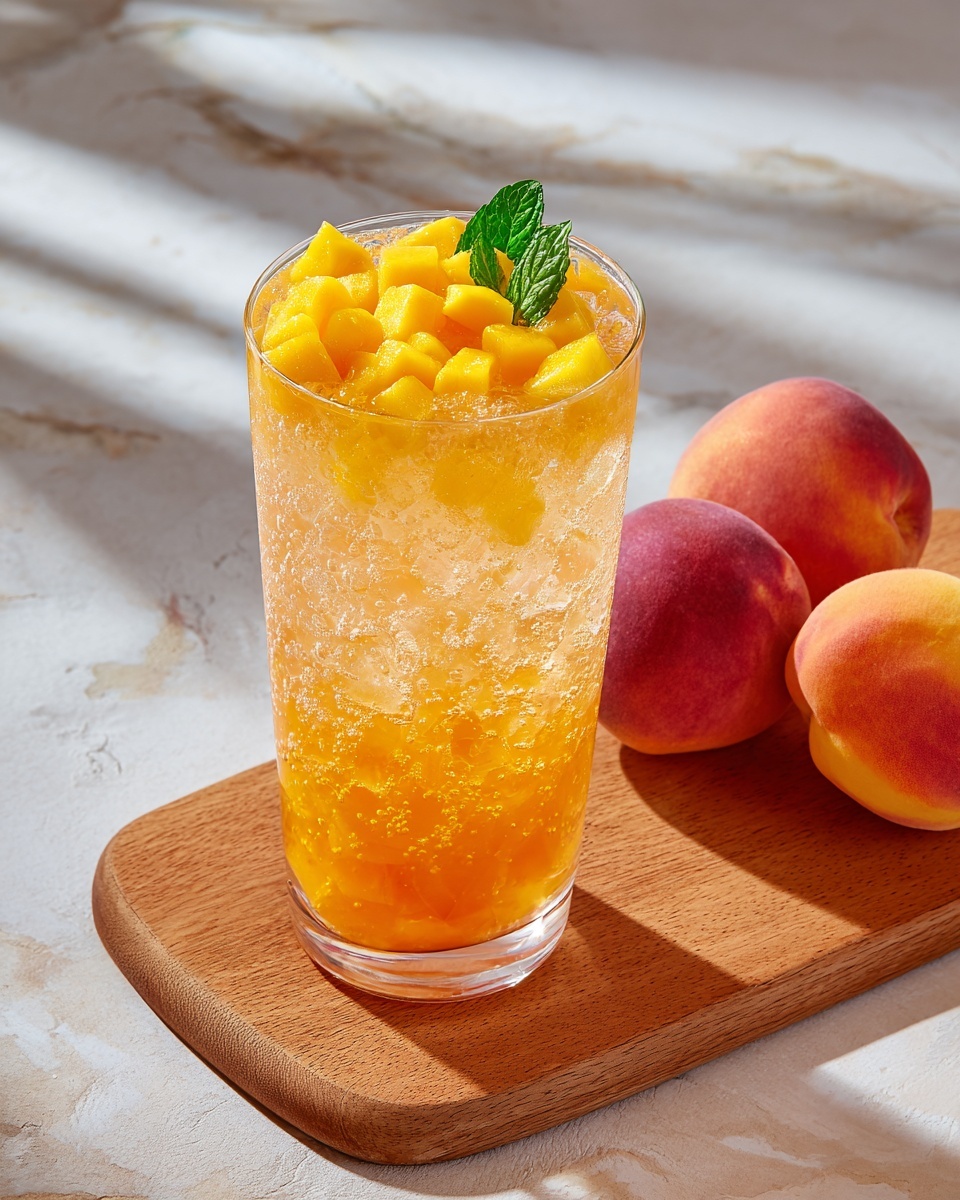 Peach Sweet Tea Recipe - Recipe Image