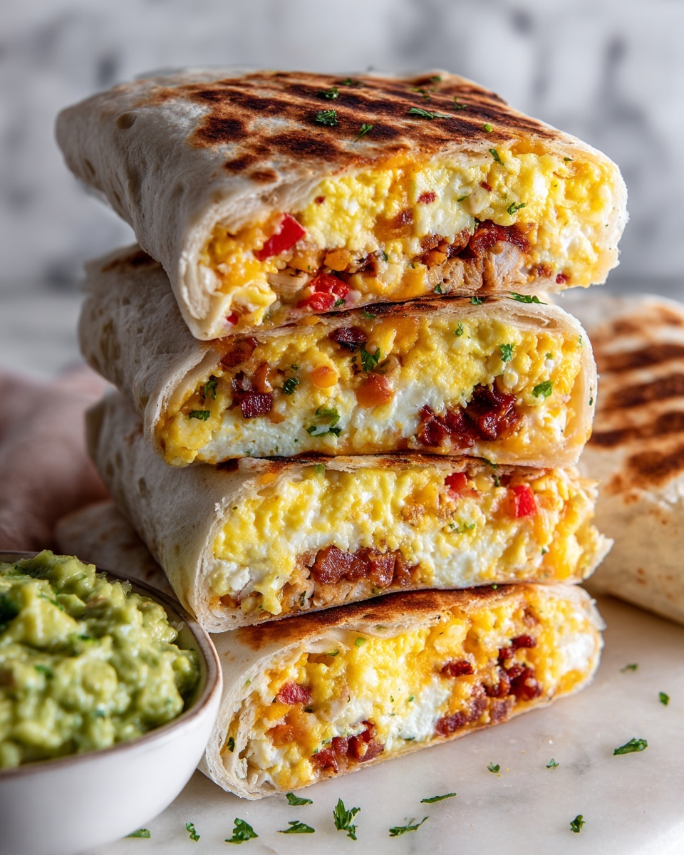 Breakfast Crunchwraps with Sausage, Eggs, and Cheese Recipe - Recipe Image