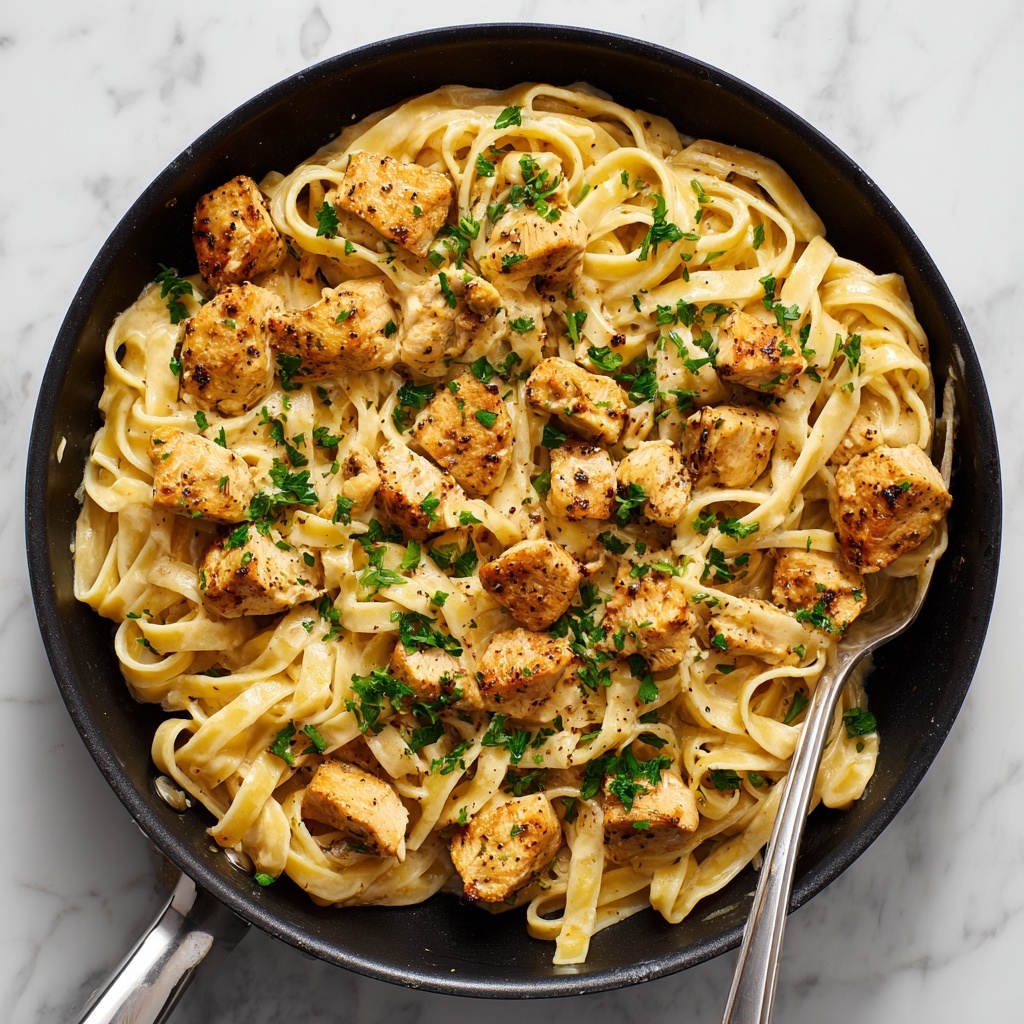 One Pot Cajun Chicken Alfredo Recipe - Recipe Image