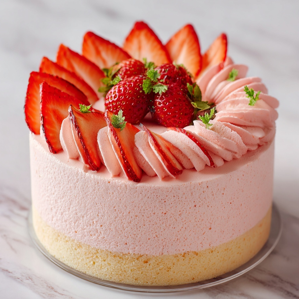 Keto Strawberry Cheesecake Recipe - Recipe Image