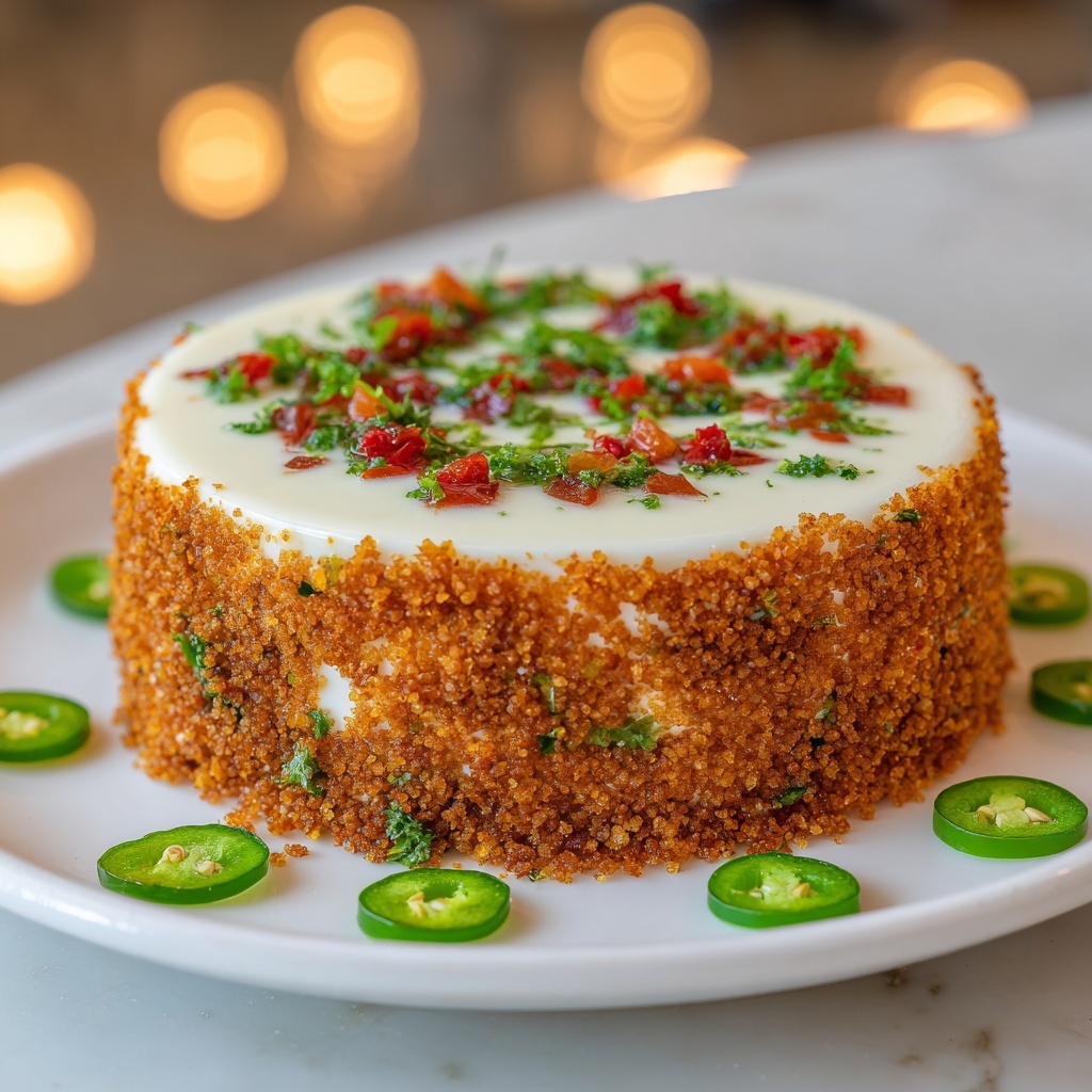 Christmas Taco Cheese Ball Wreath Recipe - Recipe Image