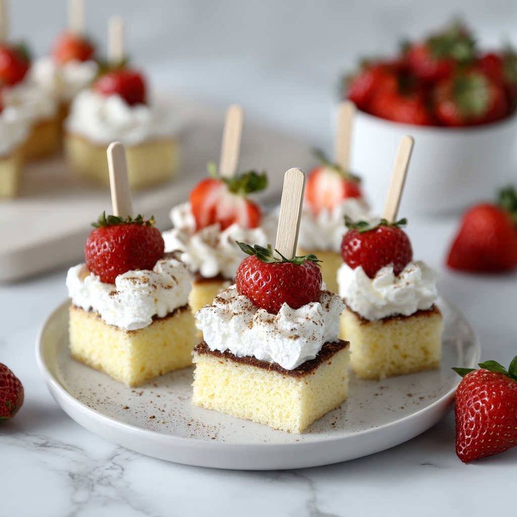 Strawberry Shortcake Kabobs: A Delicious and Easy Dessert Recipe - Recipe Image