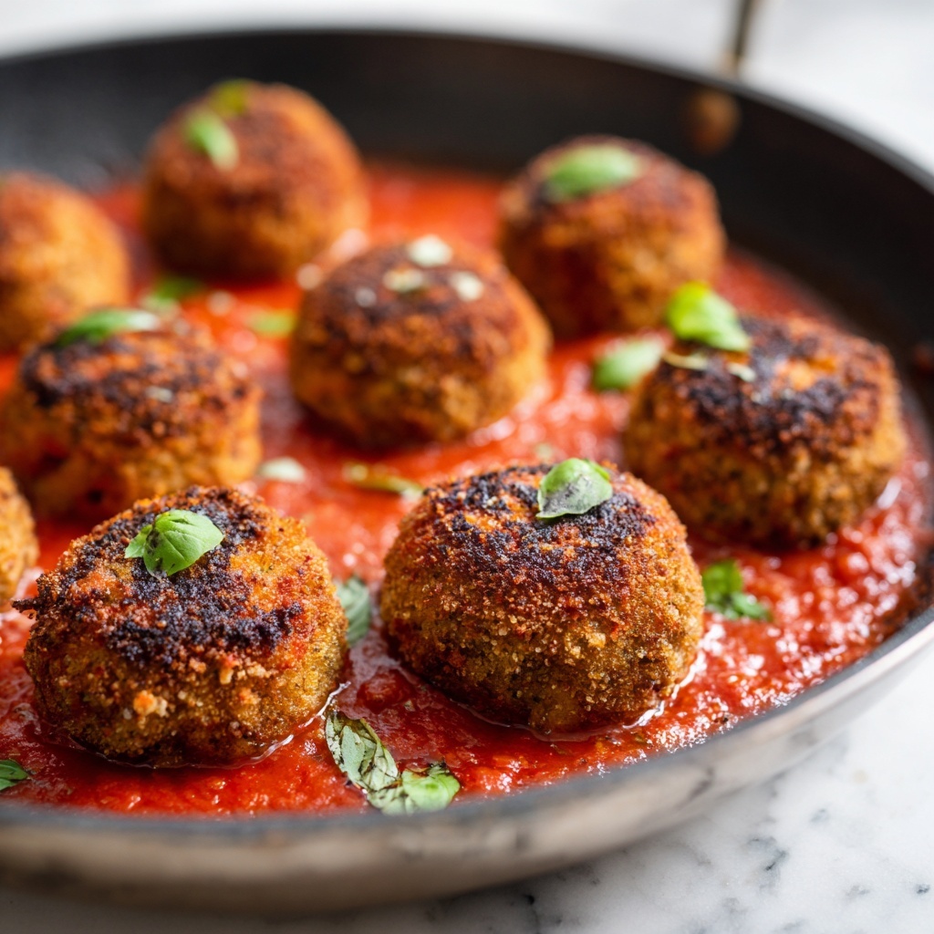 Chicken Parmesan Meatballs Recipe - Recipe Image