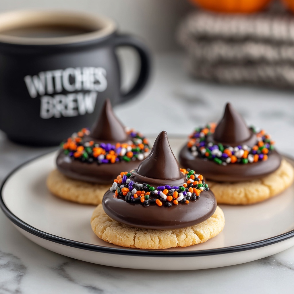 Witch Hat Cookies Recipe - Recipe Image