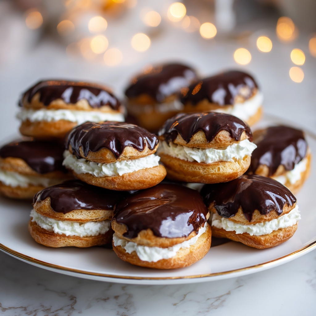 Mocha Éclairs Recipe - Recipe Image