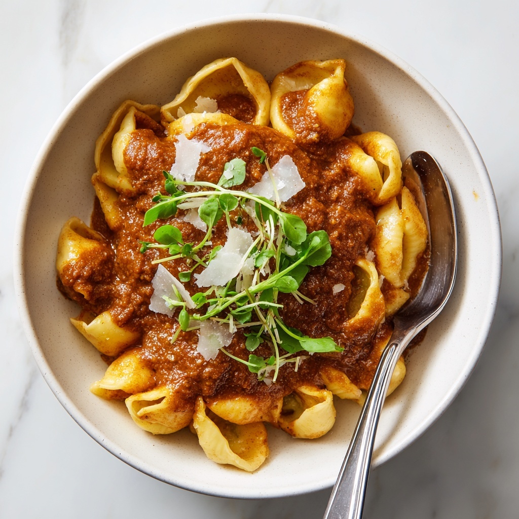 One Pot French Onion Pasta Recipe - Recipe Image