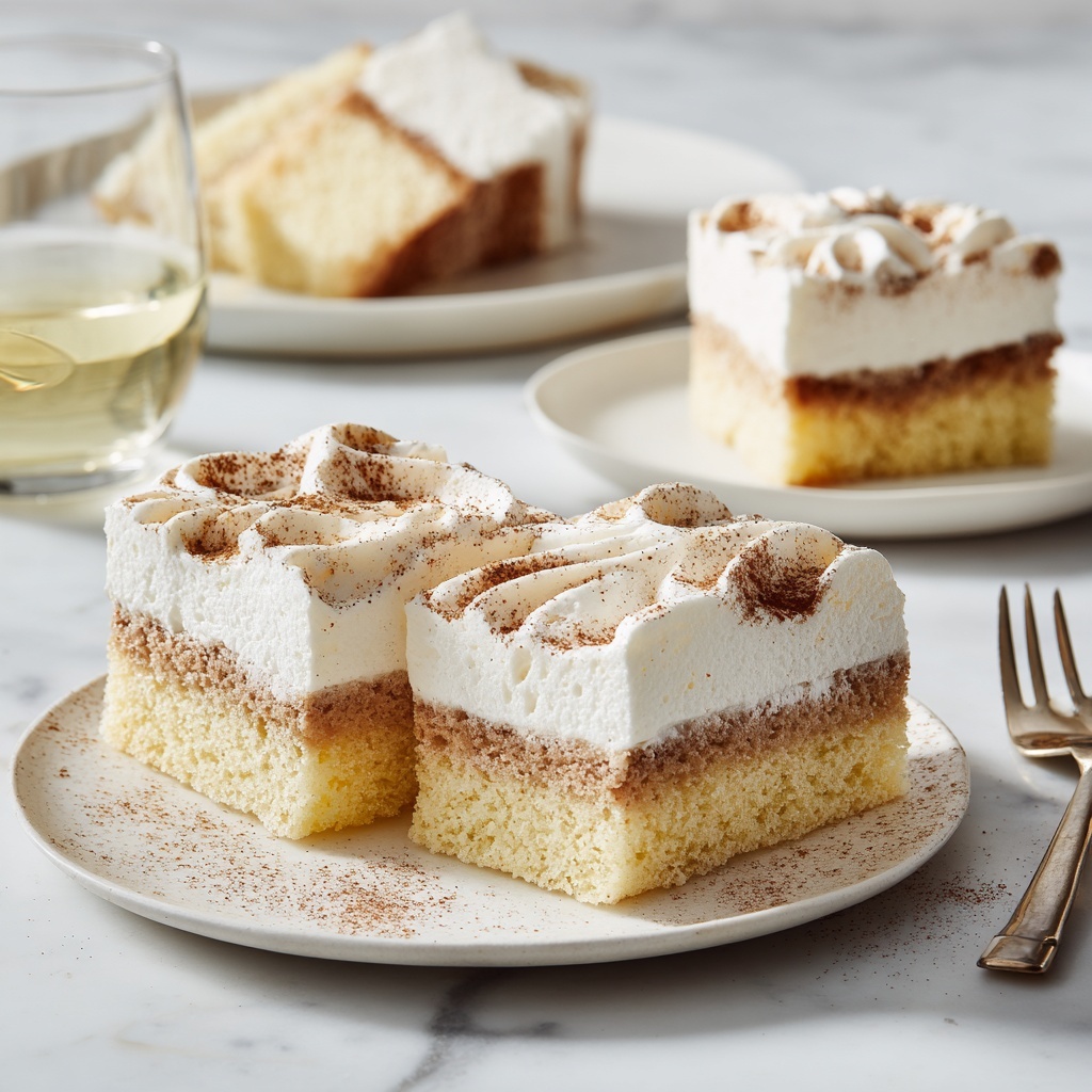 Cinnamon Roll Poke Cake Recipe - Recipe Image