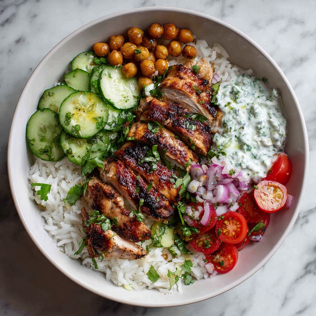 Mediterranean Chicken & Rice Bowls Recipe - Recipe Image