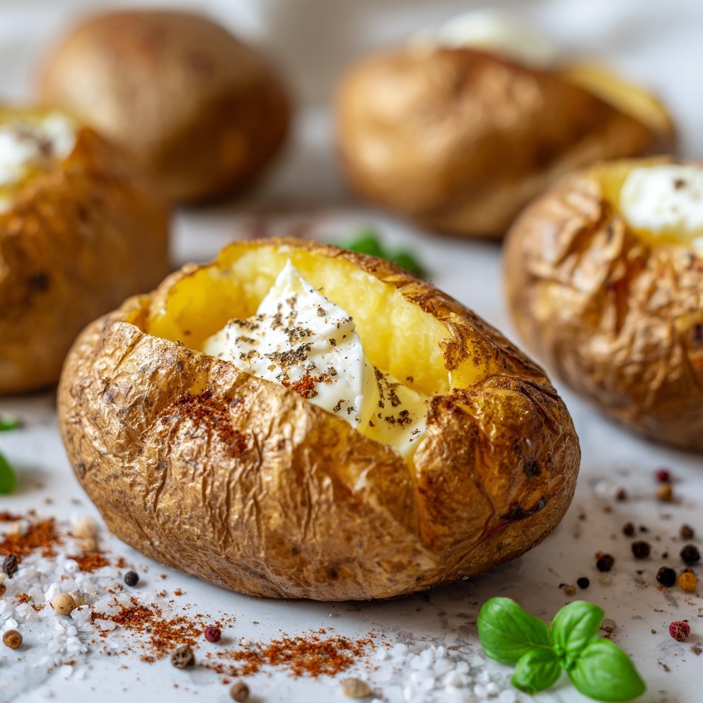 Crispy Baked Potatoes Recipe - Recipe Image