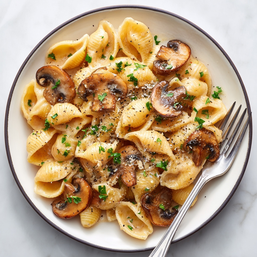 Best Creamy Mushroom Pasta Recipe - Recipe Image
