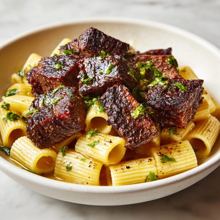 Creamy Steak Pasta Dinner Recipe