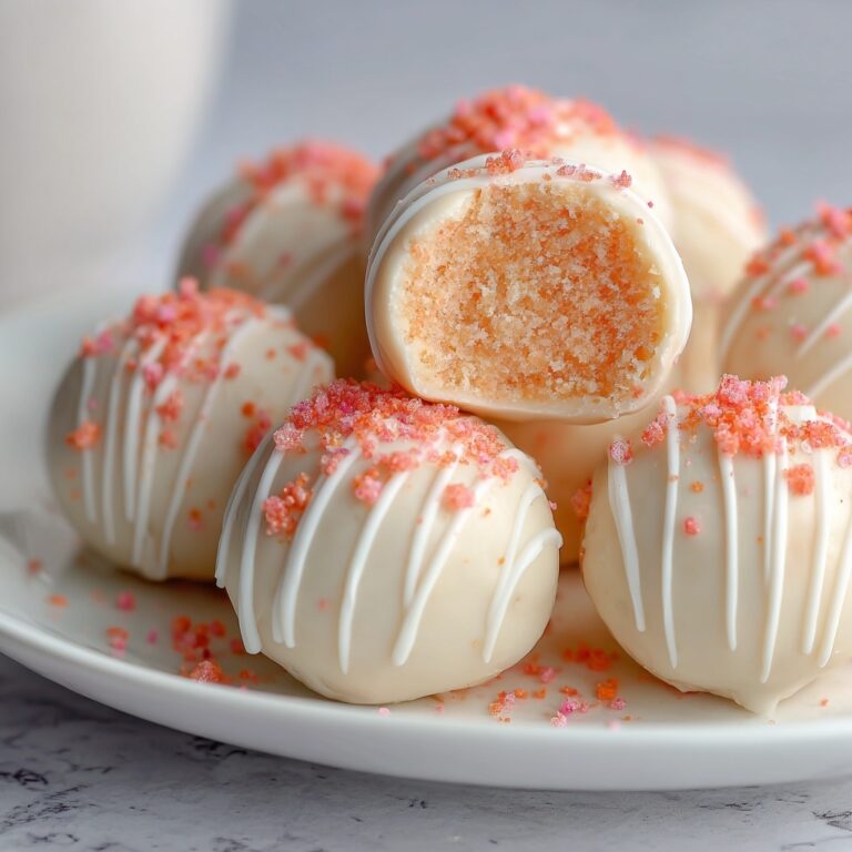 Strawberry Shortcake Truffles Recipe