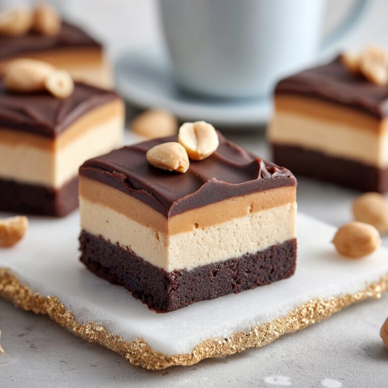 Chocolate Peanut Butter Cheesecake Bars Recipe