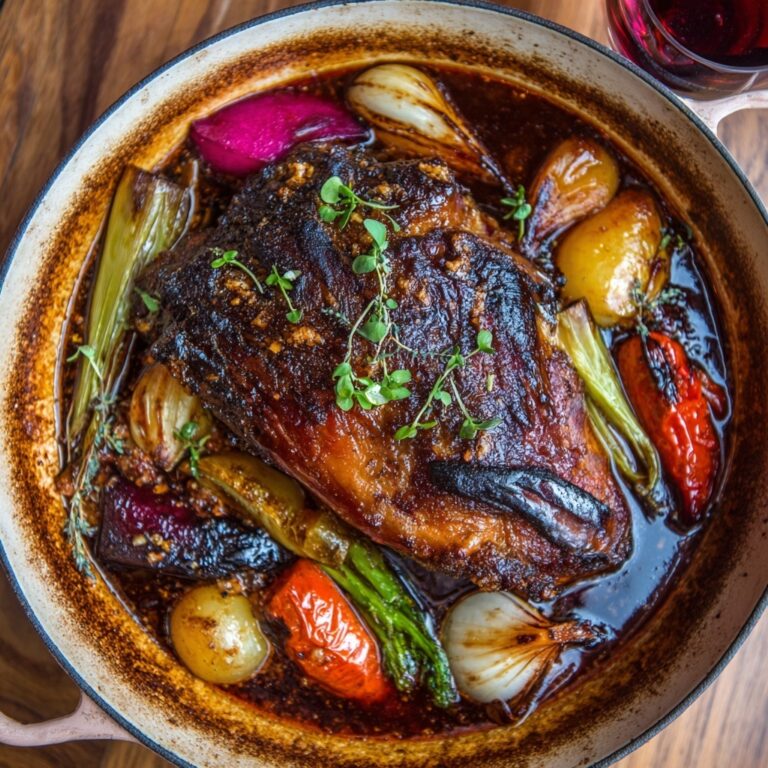 Slow Roasted Lamb Shoulder Recipe