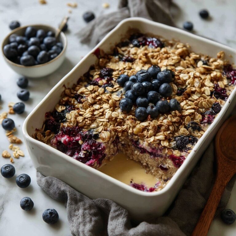 Blueberry Baked Oatmeal Recipe