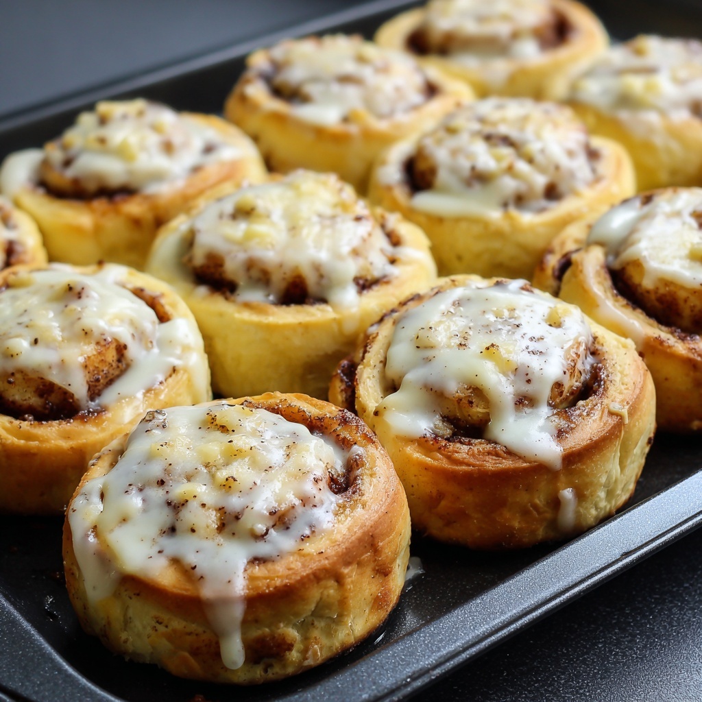 Breakfast Rolls Drizzled with Béarnaise Recipe - Recipe Image