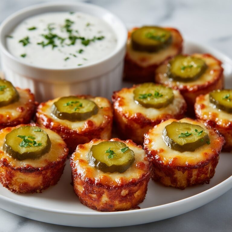 Cheesy Pickle Chips Recipe