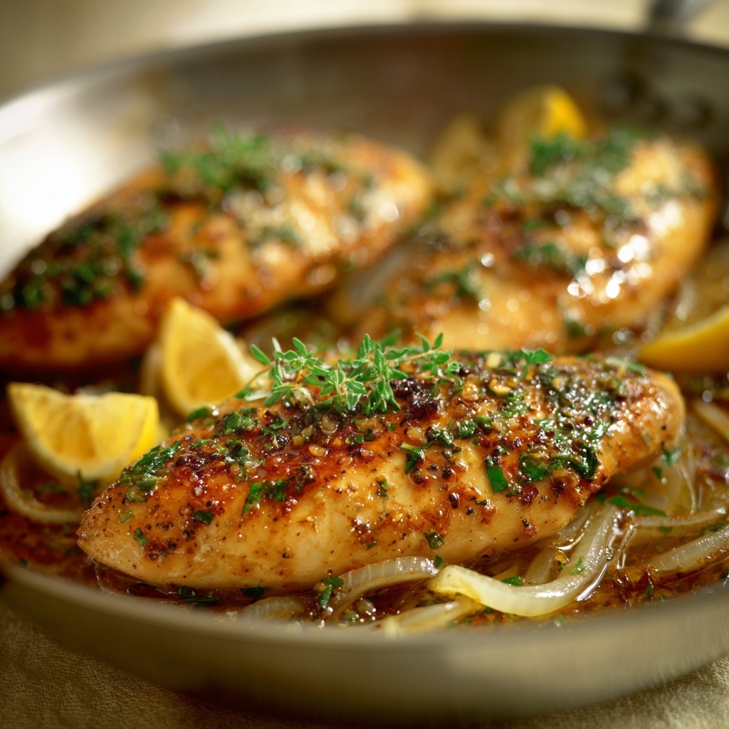 Lemon Chicken Skillet Recipe - Recipe Image