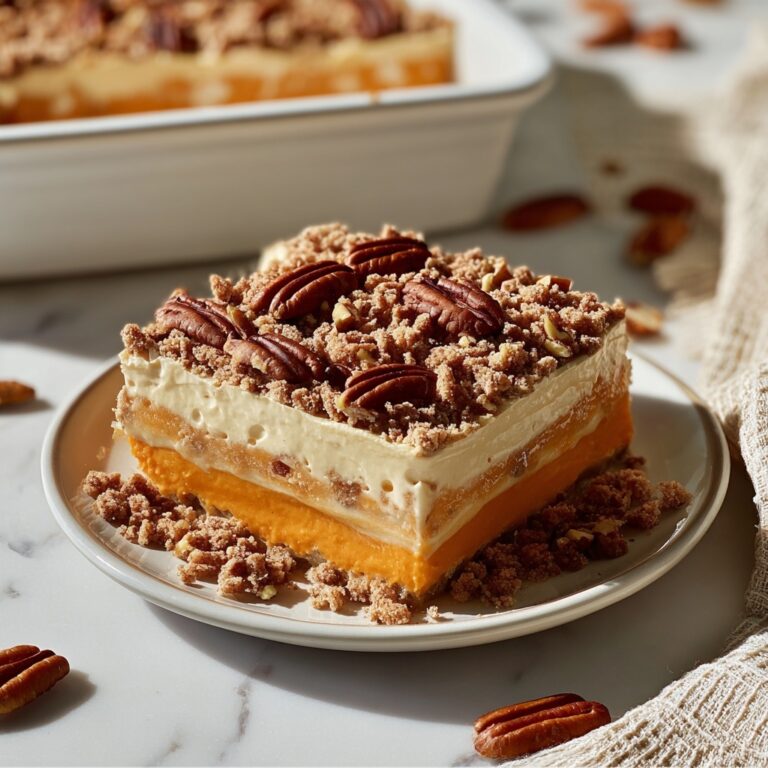 Sweet Potato Casserole with Pecan Topping Recipe