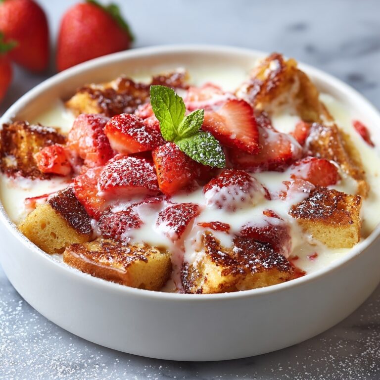 Strawberries & Cream French Toast Casserole Recipe