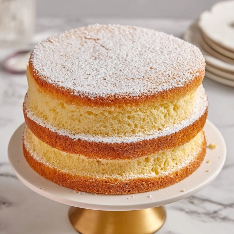 Vanilla Sponge Cake Recipe