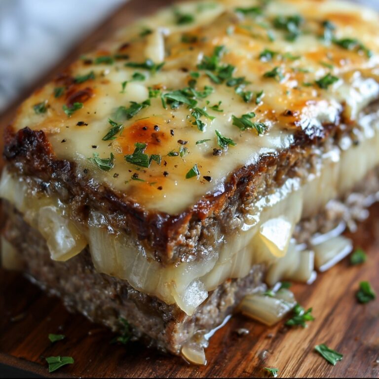 French Onion Meatloaf Recipe