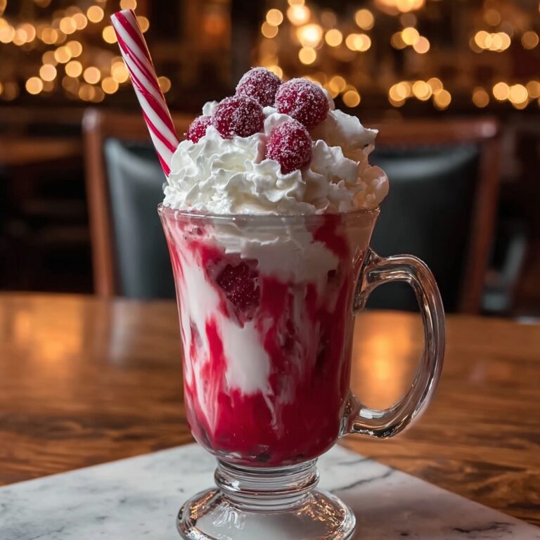 Candy Cane Christmas Punch Recipe