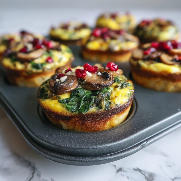 Spinach Quiche Muffins Recipe