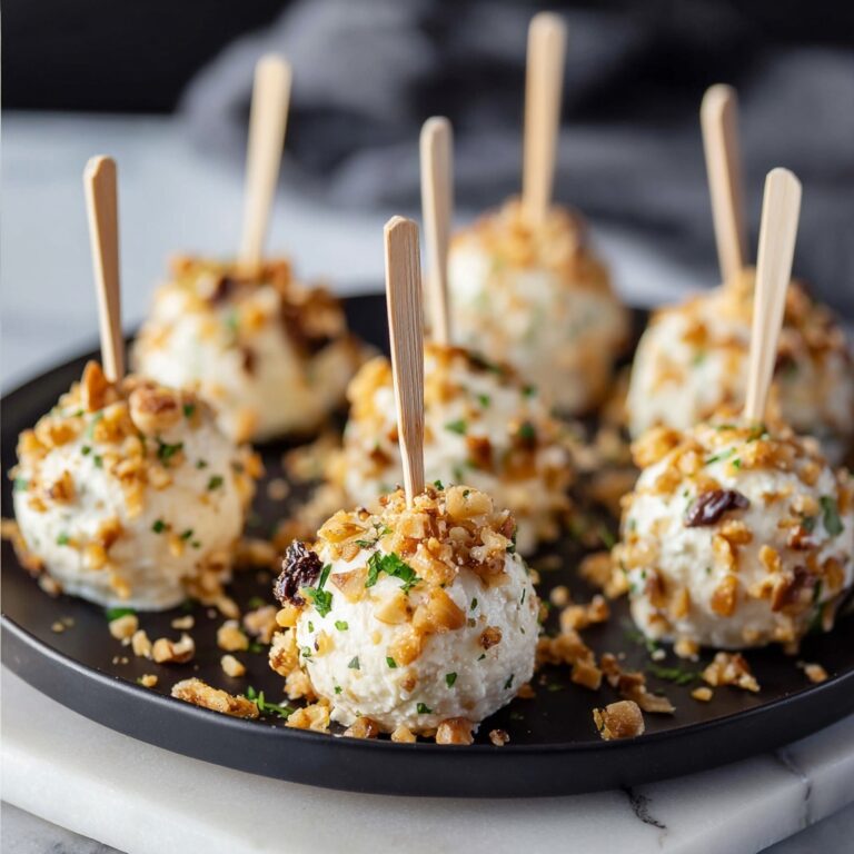 Mini Cheese Ball Bites Recipe