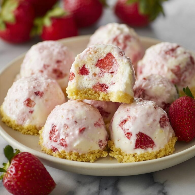Strawberry Yogurt Bites Recipe