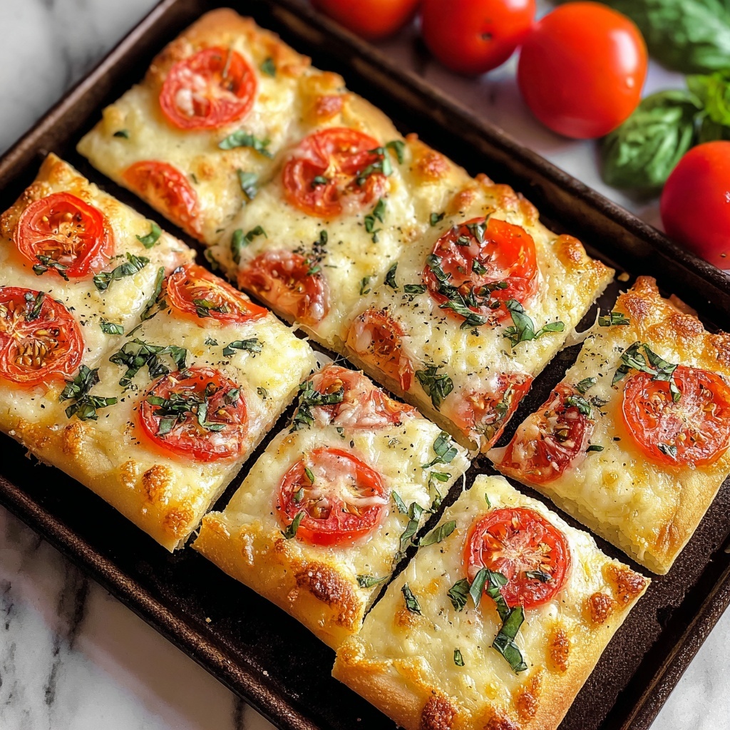 Crescent Roll Tomato-Basil Squares Recipe - Recipe Image