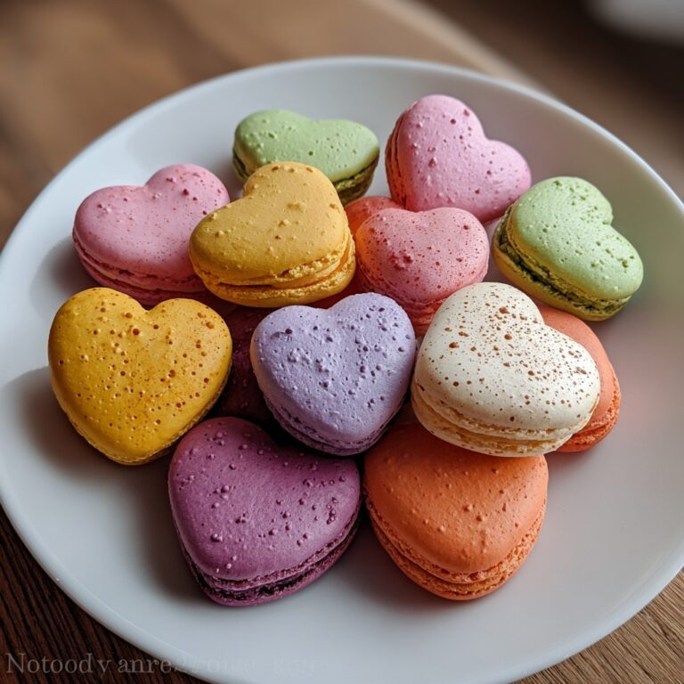 Heart-Shaped Macarons Recipe