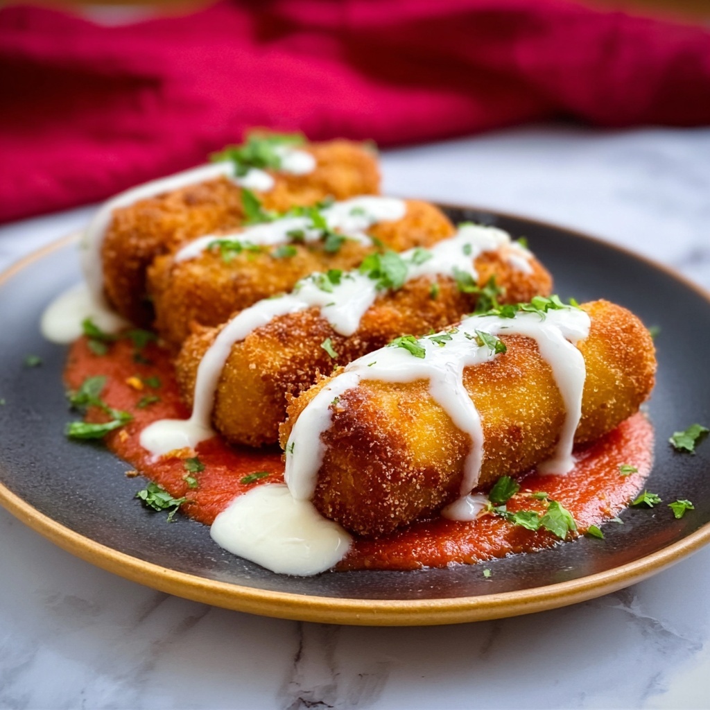 Cheesy Air Fryer Lasagna Fritta Recipe - Recipe Image