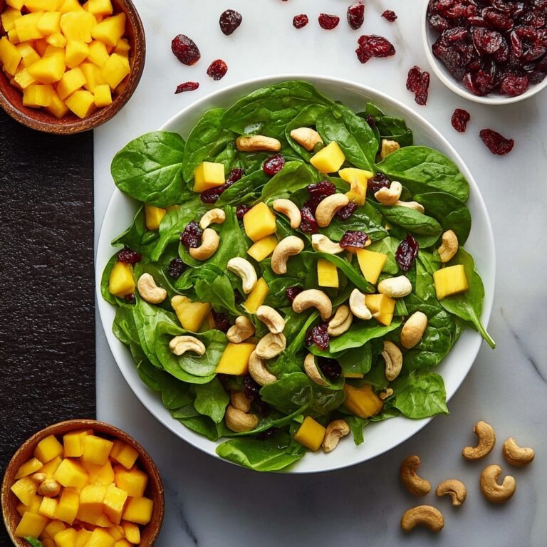 Mango Spinach Salad Recipe