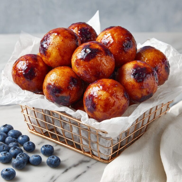 Baked Blueberry Fritter Bites Recipe